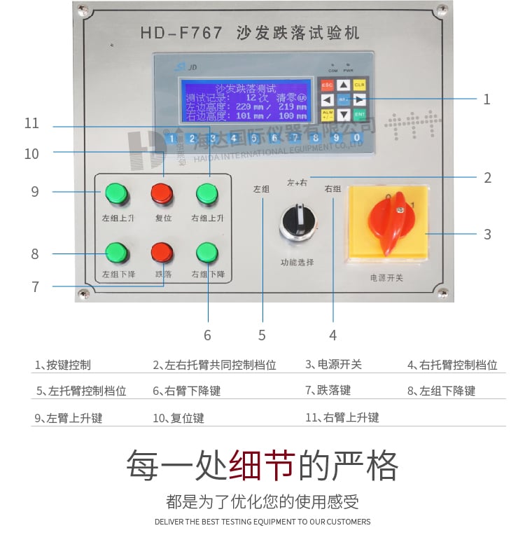 HD-F767沙發跌落試驗機_2